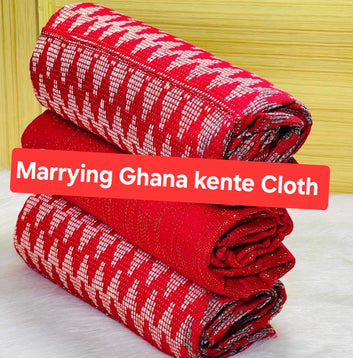 MG Authentic Hand Weaved Kente Cloth A73610