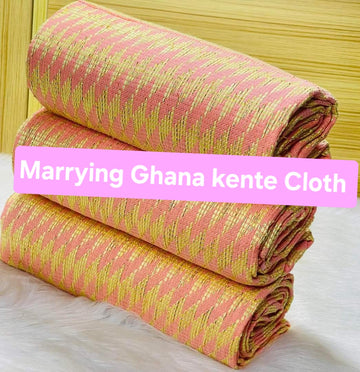 MG Authentic Hand Weaved Kente Cloth A7369
