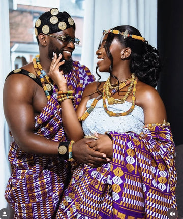 MG Authentic Hand Weaved Kente Cloth A2433