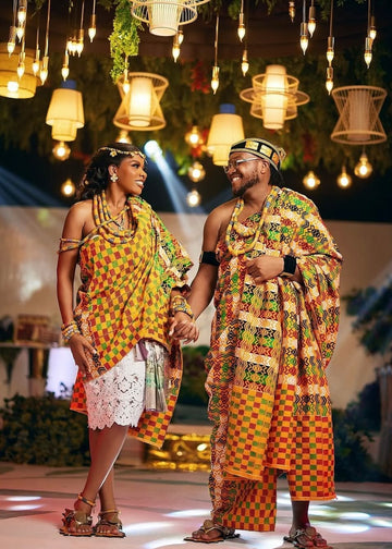 MG Authentic Hand Weaved Kente Cloth A3956