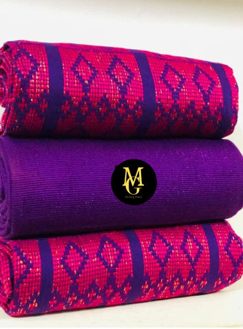 MG Authentic Hand Weaved Kente Cloth A73613