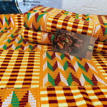 MG Authentic Hand Weaved Kente Cloth A441