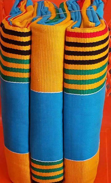 MG Authentic Hand Weaved Kente Cloth A9741