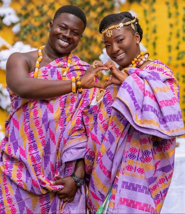 MG Authentic Hand Weaved Kente Cloth A9740