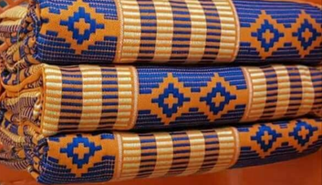 Authentic Hand Weaved Kente Cloth A456