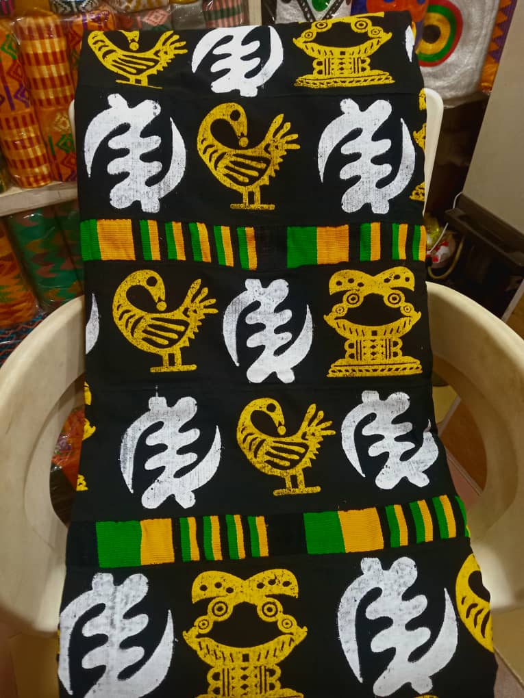 10 Yards Men's Traditional Wrap Perfect Kente Weaved By The Best In Ghana IS30