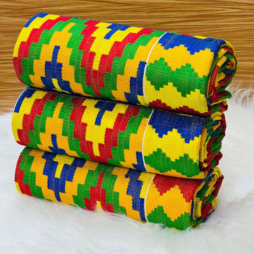 MG Premium Kente Weaved By The Best In Ghana EM303