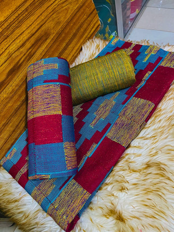 Perfect Kente Weaved By The Best In Ghana IS23