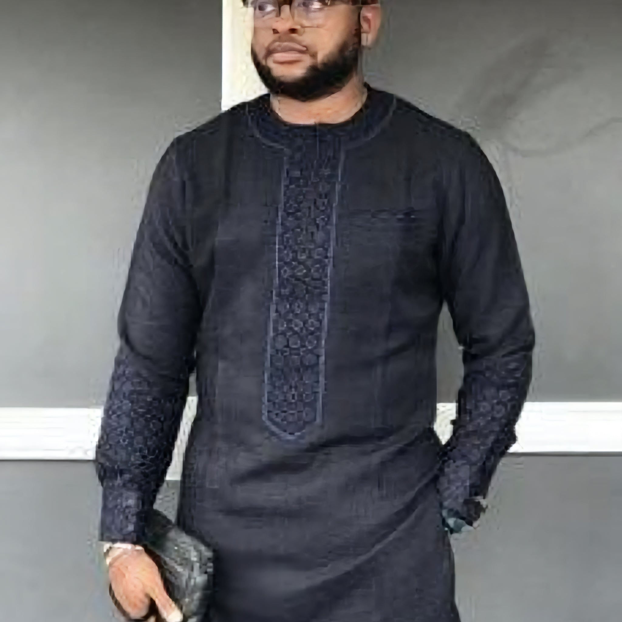 MG Men's Traditional African Wear/ Kafka, African Suit T116