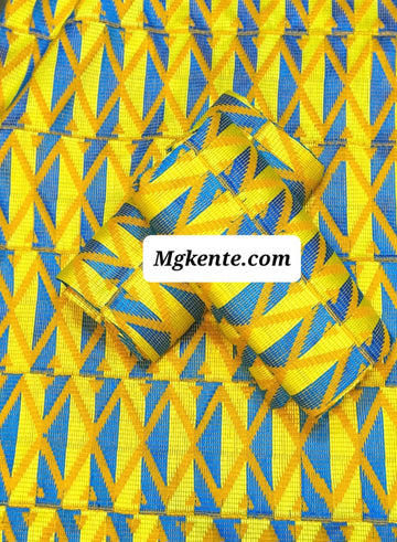 MG Authentic Hand Weaved Kente Cloth A675