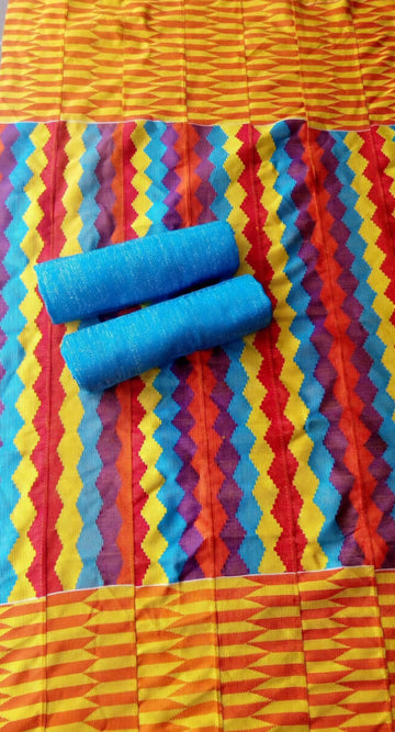 MG Premium Hand Weaved Kente Cloth P