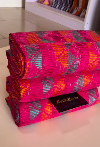 Kente Heaven Hand Weaved Kente Cloth KH213