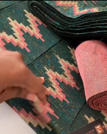 MG Premium Hand Weaved Kente Cloth P284