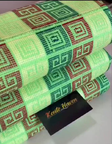 Kente Haven Hand Weaved Kente Cloth collection KH00011