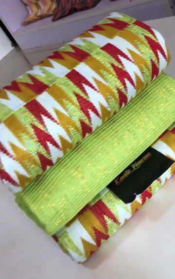 Kente Haven Ombre Fashion Hand Weaved Kente Cloth KH250