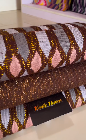 Kente Heaven Hand Weaved Kente Cloth KH3