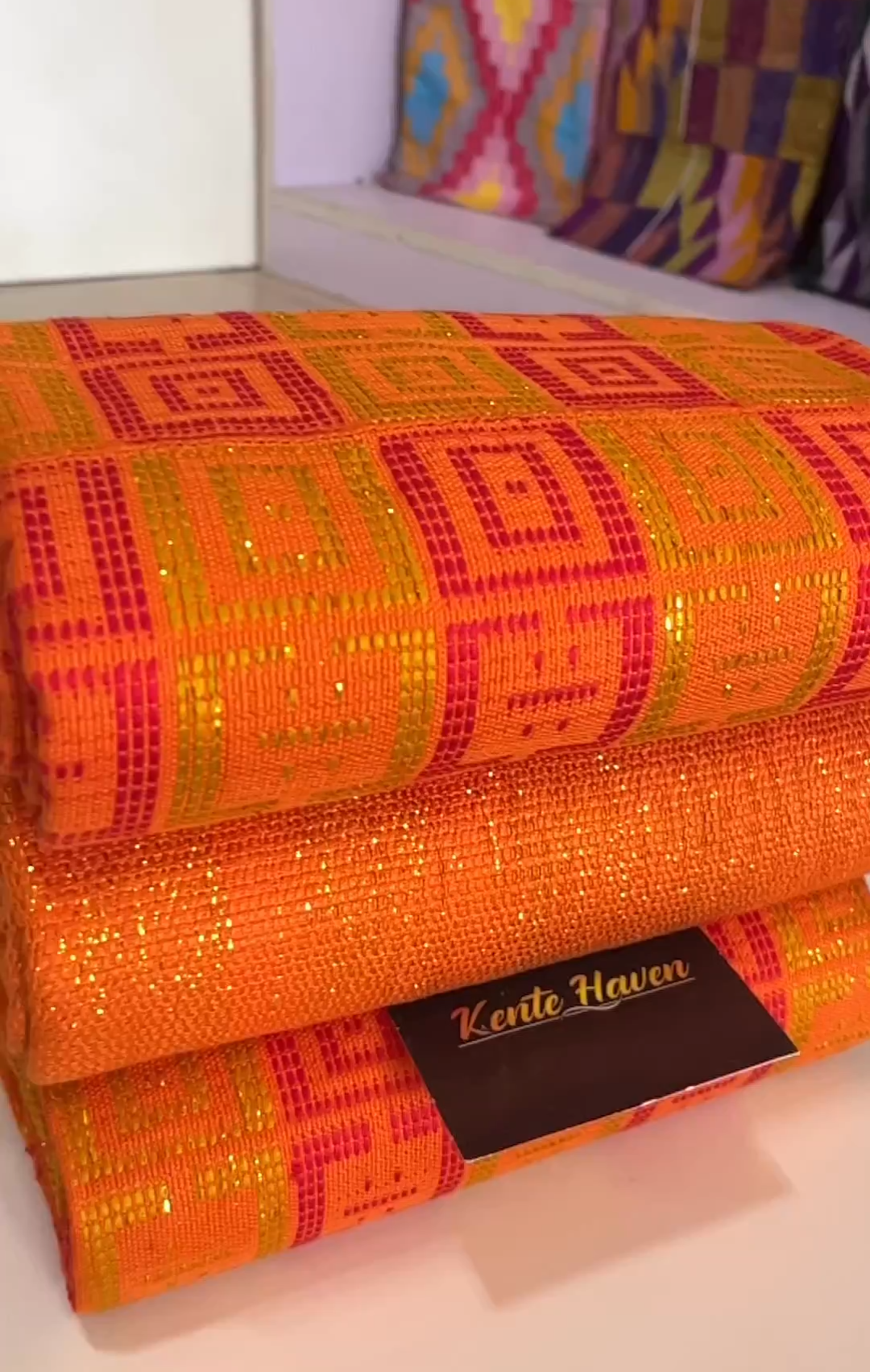 Kente Haven Hand Weaved Kente Cloth KH212