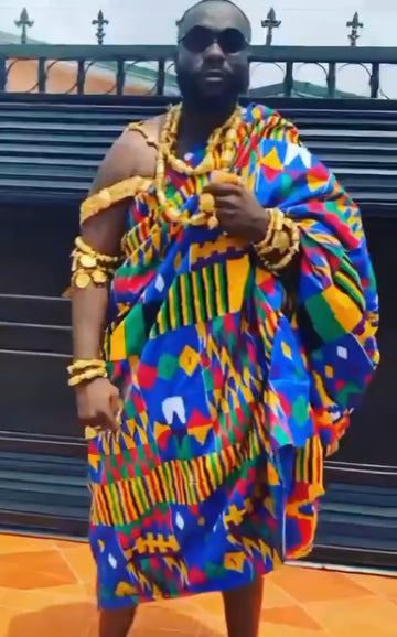 MG Premium Hand Weaved Kente Cloth P