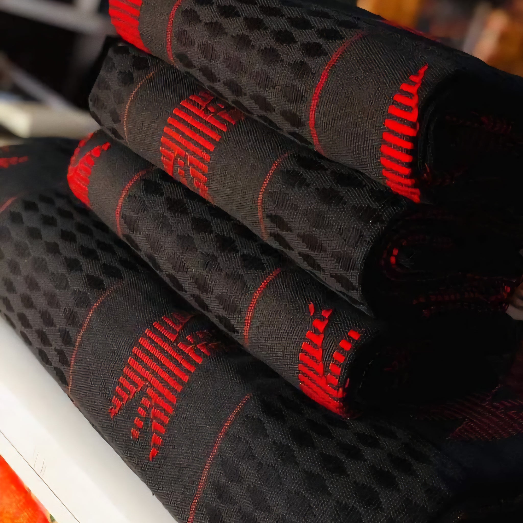 MG Funeral Authentic Hand Weaved Kente Cloth A975444