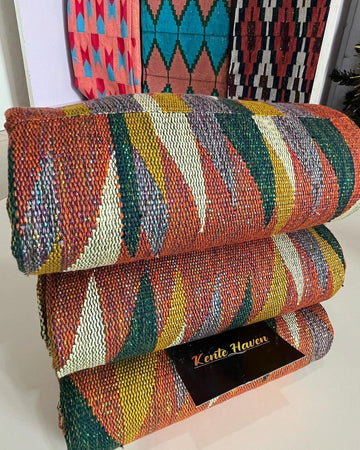 Kente Haven Ombre Fashion Hand Weaved Collection KH180