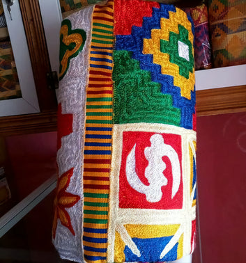 MG Royal Hand Weaved Kente Cloth R204