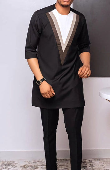 MG Men's African Wear/ Kafka, African Suit T174