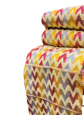 MG Authentic Hand Weaved Kente Cloth A879