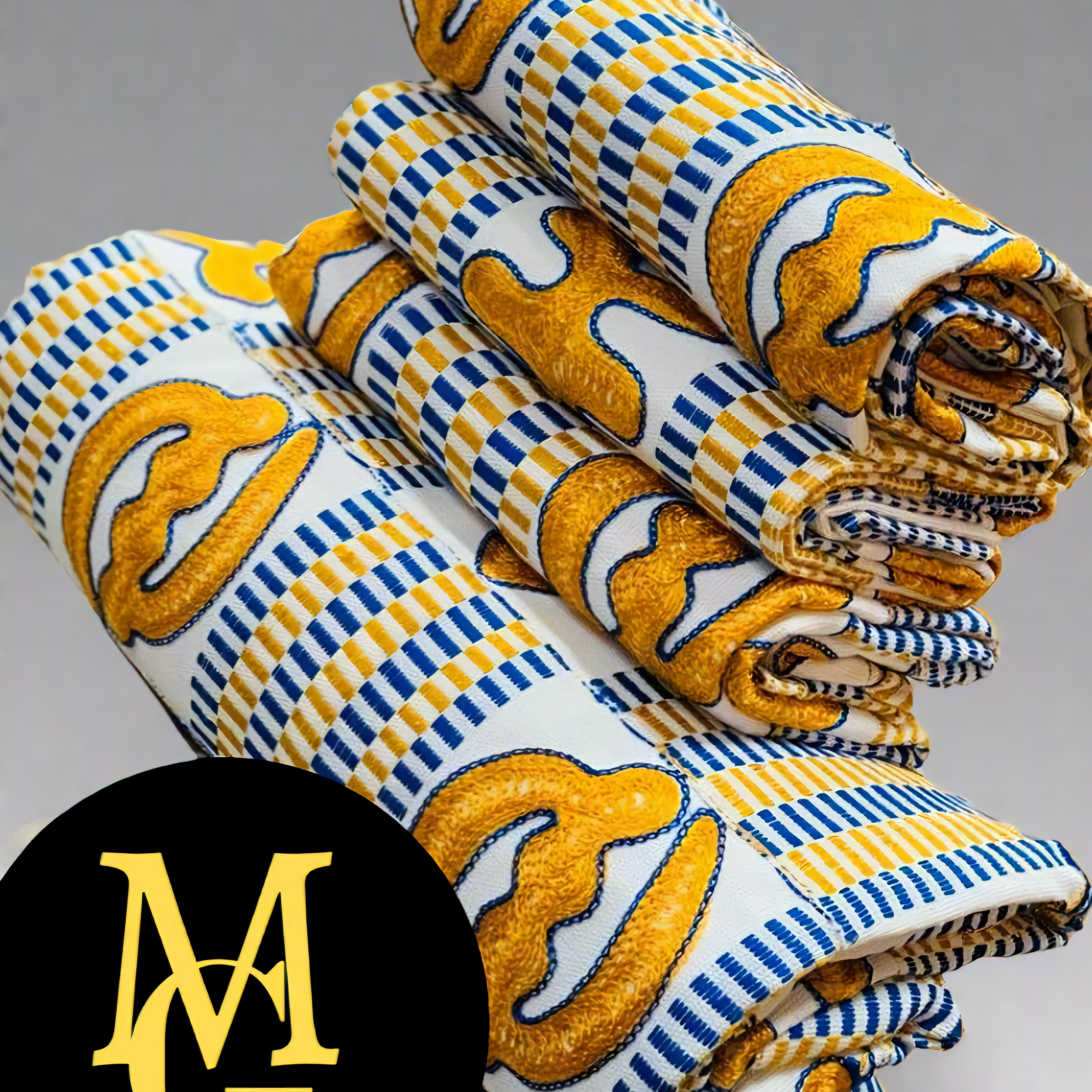MG Authentic Hand Weaved Kente Cloth A477