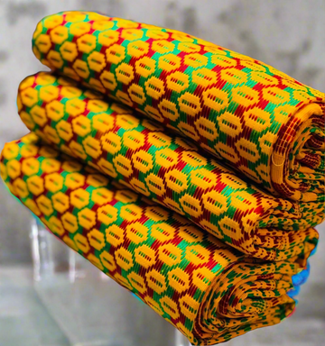 MG Authentic Hand Weaved Kente Cloth A09130