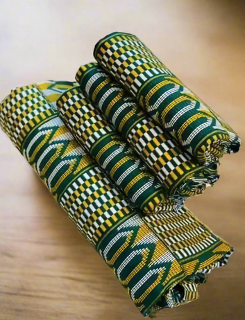 MG Authentic Hand Weaved Kente Cloth A881