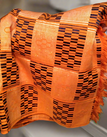 MG Authentic Hand Weaved Kente Cloth A932