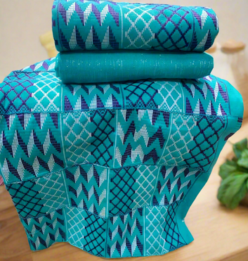 MG Authentic Hand Weaved Kente Cloth A878