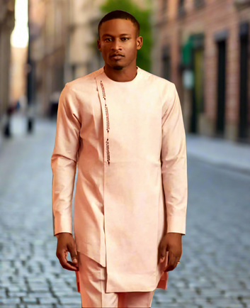 MG Men's Traditional African Wear/ Kafka, African Suit T83