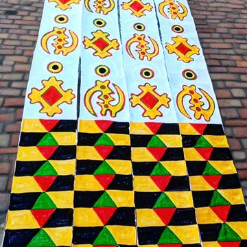 MG Royal Hand Weaved Kente Cloth R201