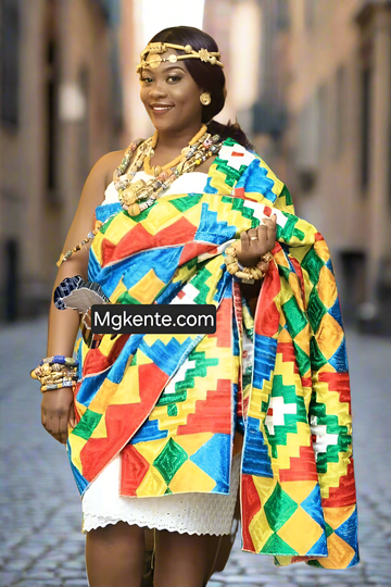 MG Royal Hand Weaved Kente Cloth R120