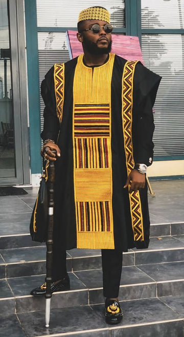 MG Prestige 4 Piece Yoruba Agbada Traditional Clothing AGP2