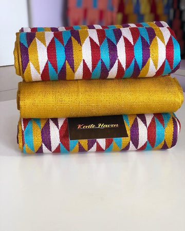 Kente Heaven Hand Weaved Kente Cloth KH40