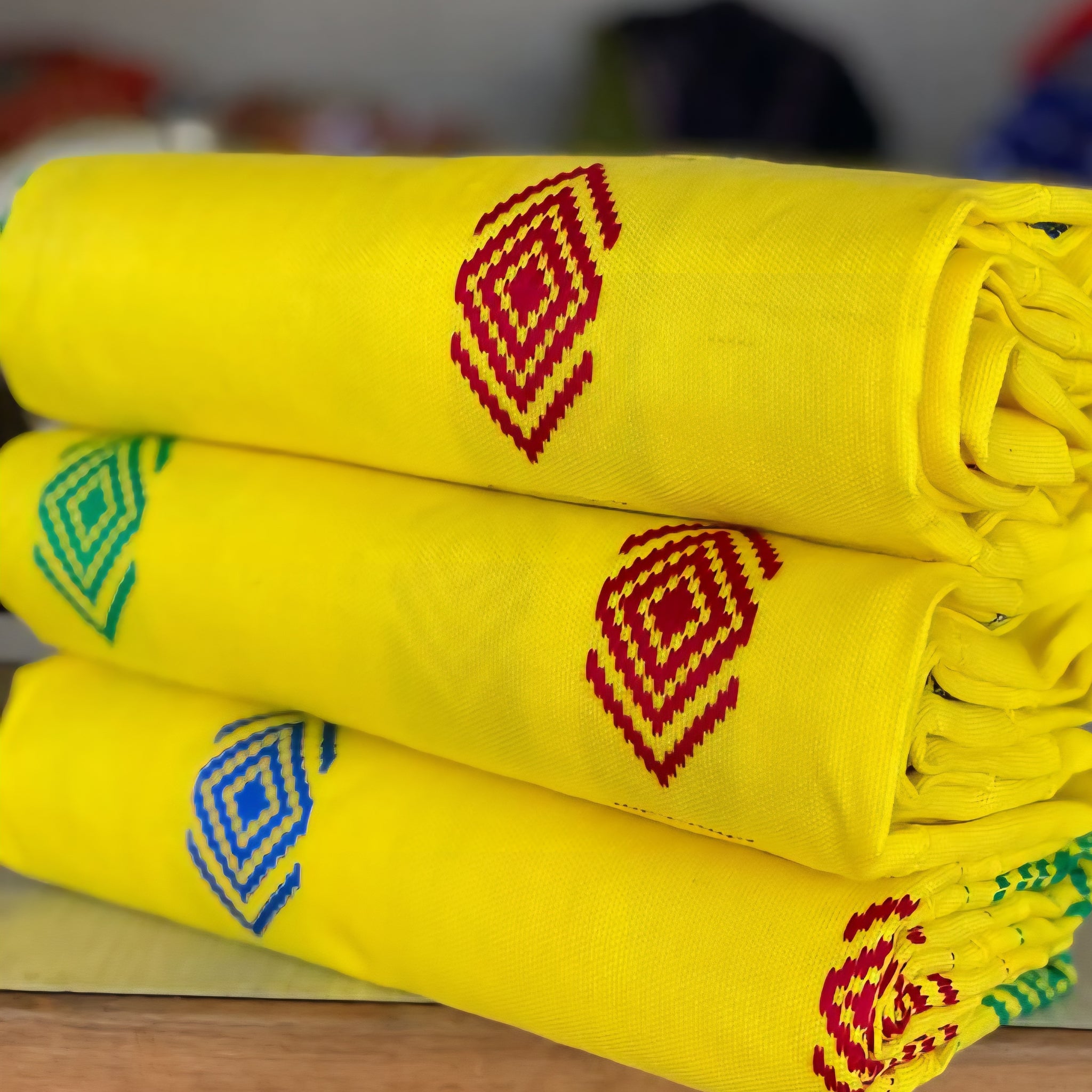 MG Authentic Hand Weaved Kente Cloth A9763