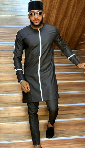 MG Men's Traditional African Wear/ Kafka, African Suit T54