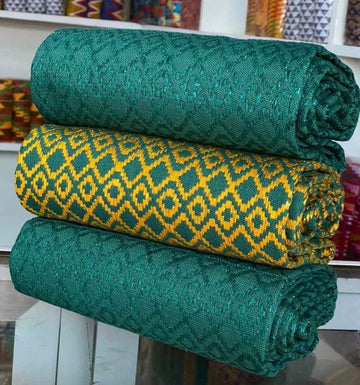 MG Authentic Hand Weaved Kente Cloth A00017