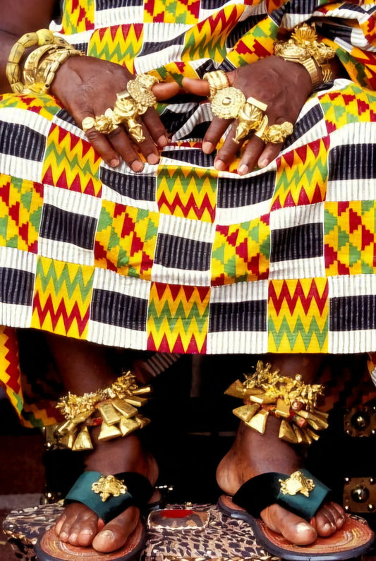 MG Premium Hand Weaved Kente Cloth P80