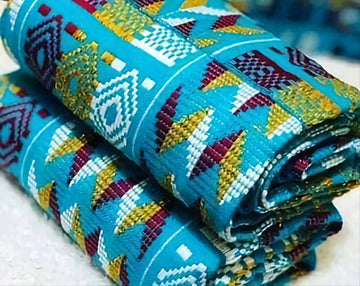 MG Authentic Hand Weaved Kente Cloth A864