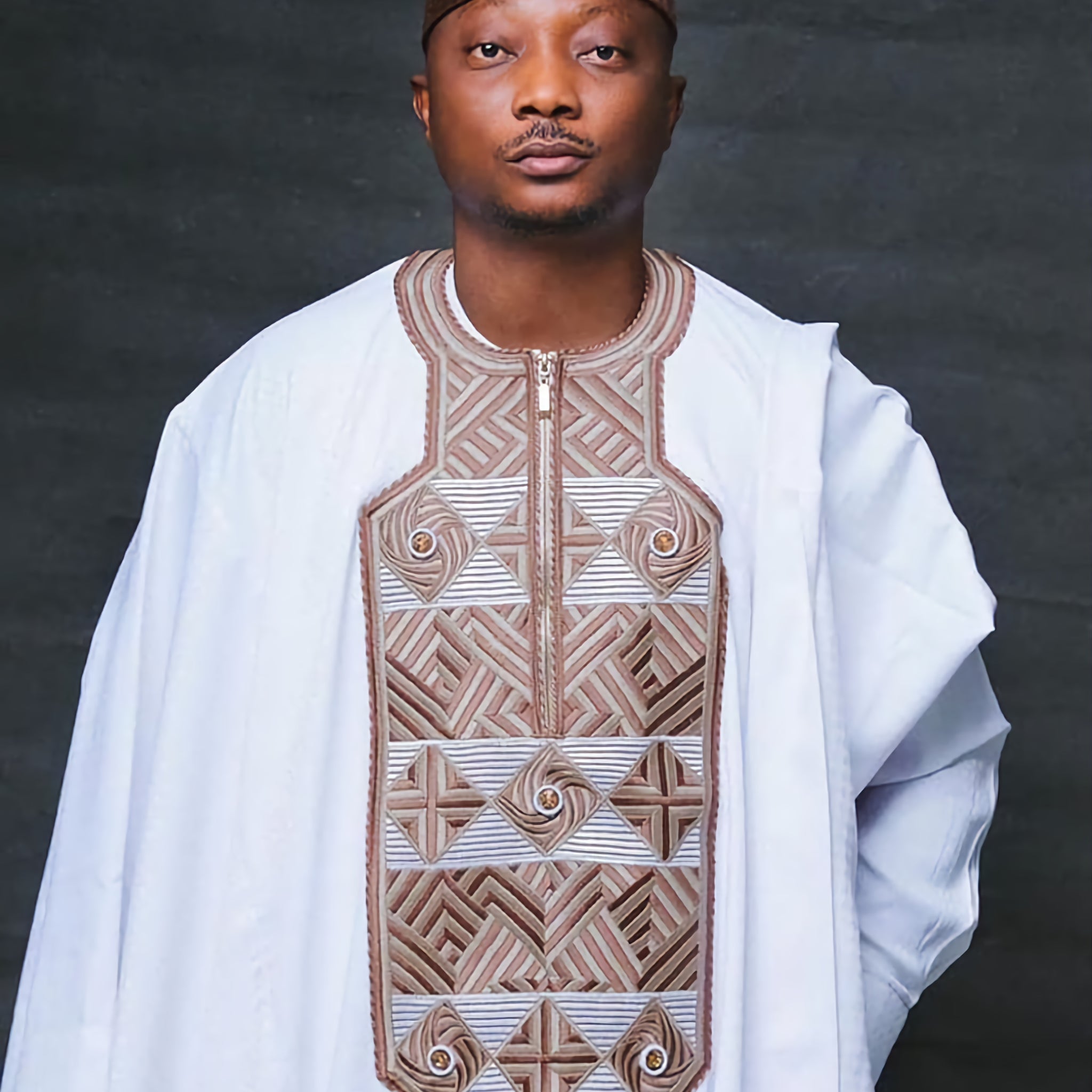 MG Prestige 3 Piece Yoruba Agbada Traditional Clothing AGP9