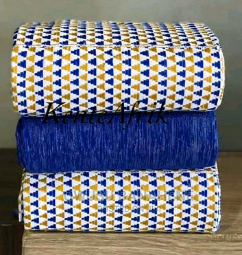 MG Authentic Hand Weaved Kente Cloth A718