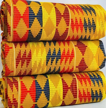 MG Authentic Hand Weaved Kente Cloth A9755