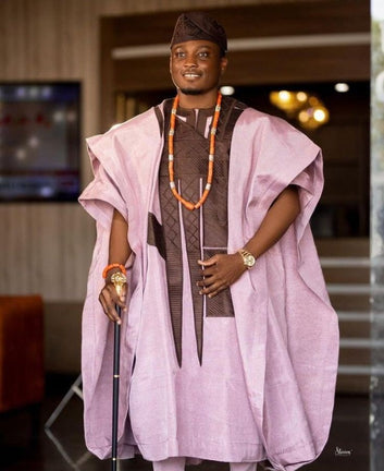 MG Prestige 4 Piece Yoruba Agbada Traditional Clothing AGP01