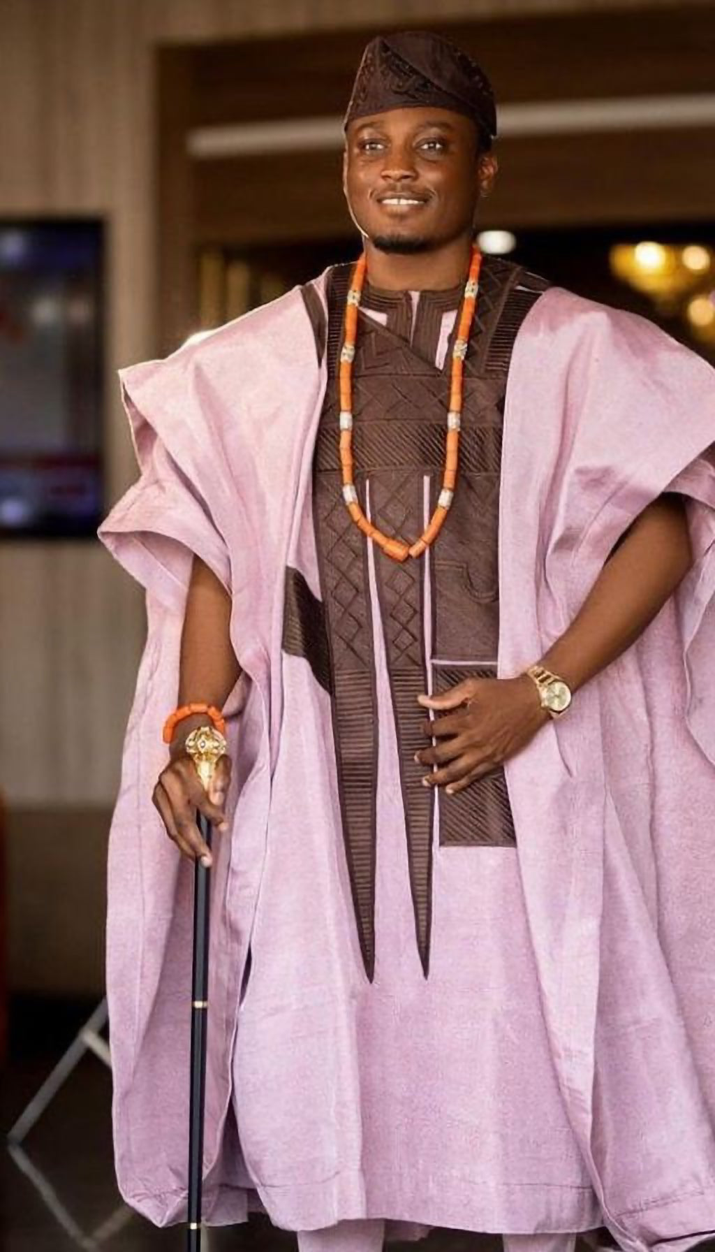 MG Prestige 4 Piece Yoruba Agbada Traditional Clothing AGP01