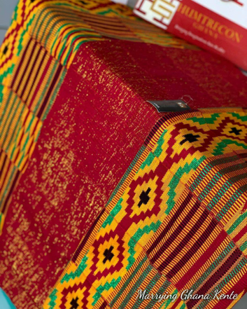 MG Premium Hand Weaved Kente Cloth Shimmering P062