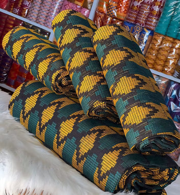 MG Authentic Hand Weaved Kente Cloth A9747