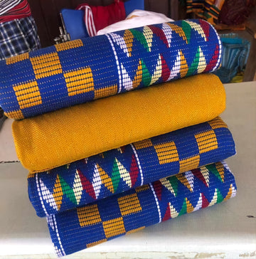 MG Authentic Hand Weaved Kente Cloth A863